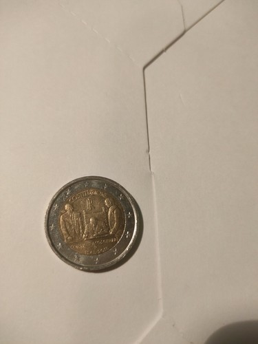 Moneta rara euro - da, 2