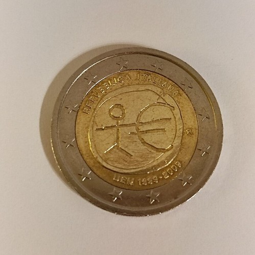 Moneta rara euro da - 2,