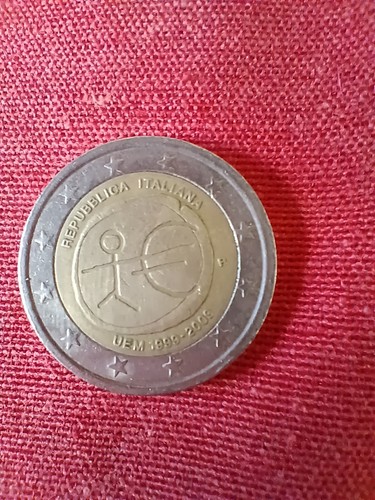 Moneta rara euro da - moneta,