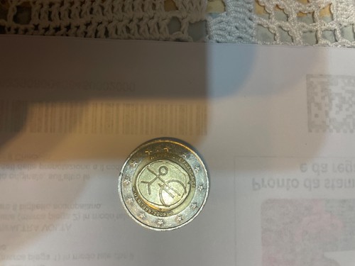 Moneta rara euro da - rara,