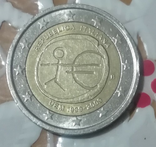 Moneta rara euro da - moneta, 2